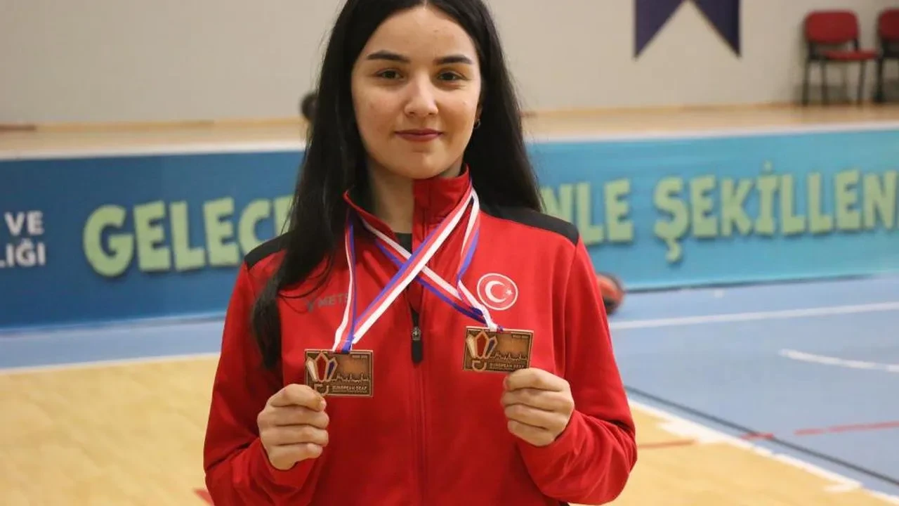 Karabüklü milli sporcu Halenur Küçüksevgili: Avrupa'daki başarısından sonra olimpiyatlarda madalya hedefliyor