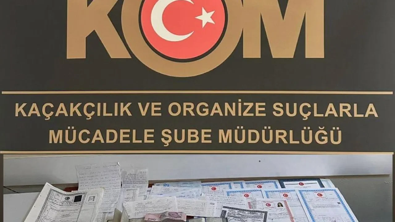Mersin'de tefecilik operasyonunda milyon liralık senet yakalandı