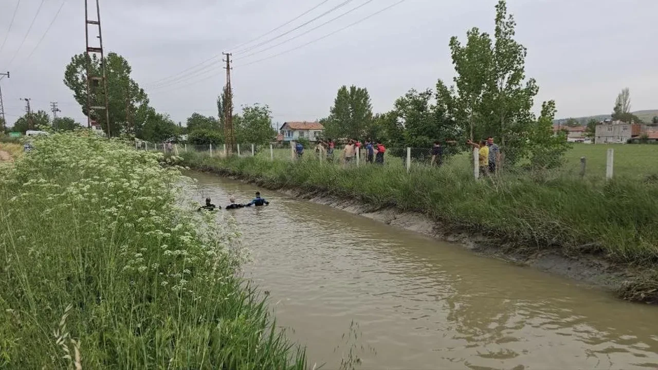 Suluova'da sulama kanalında kaybolan çocuk hayatını kaybetti