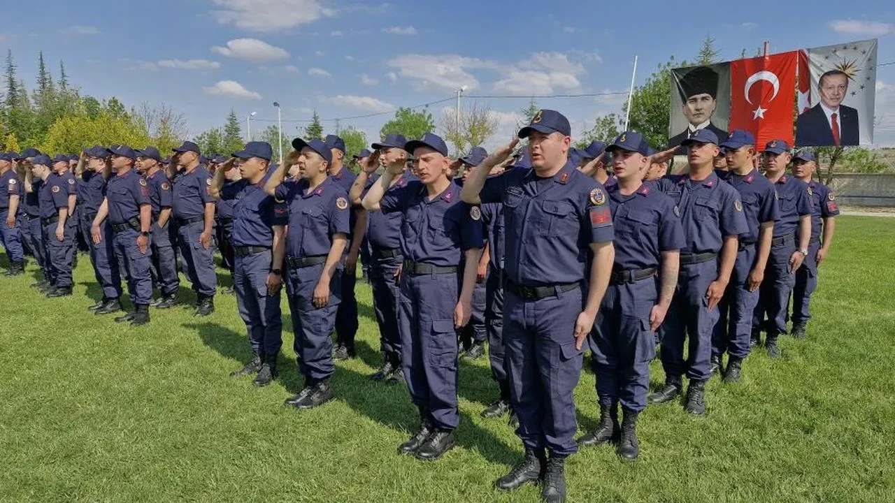 Karaman'da 34 özel birey, temsili askerlik yapıp yemin etti