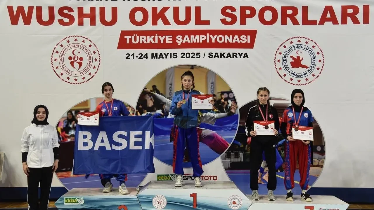 Düzceli sporcular Wushu Türkiye Şampiyonası'nda madalyaları topladı