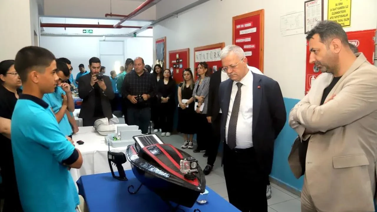 Mersin OSB'de 'Üreten Gençlik Proje ve Ürün Sergisi' açıldı