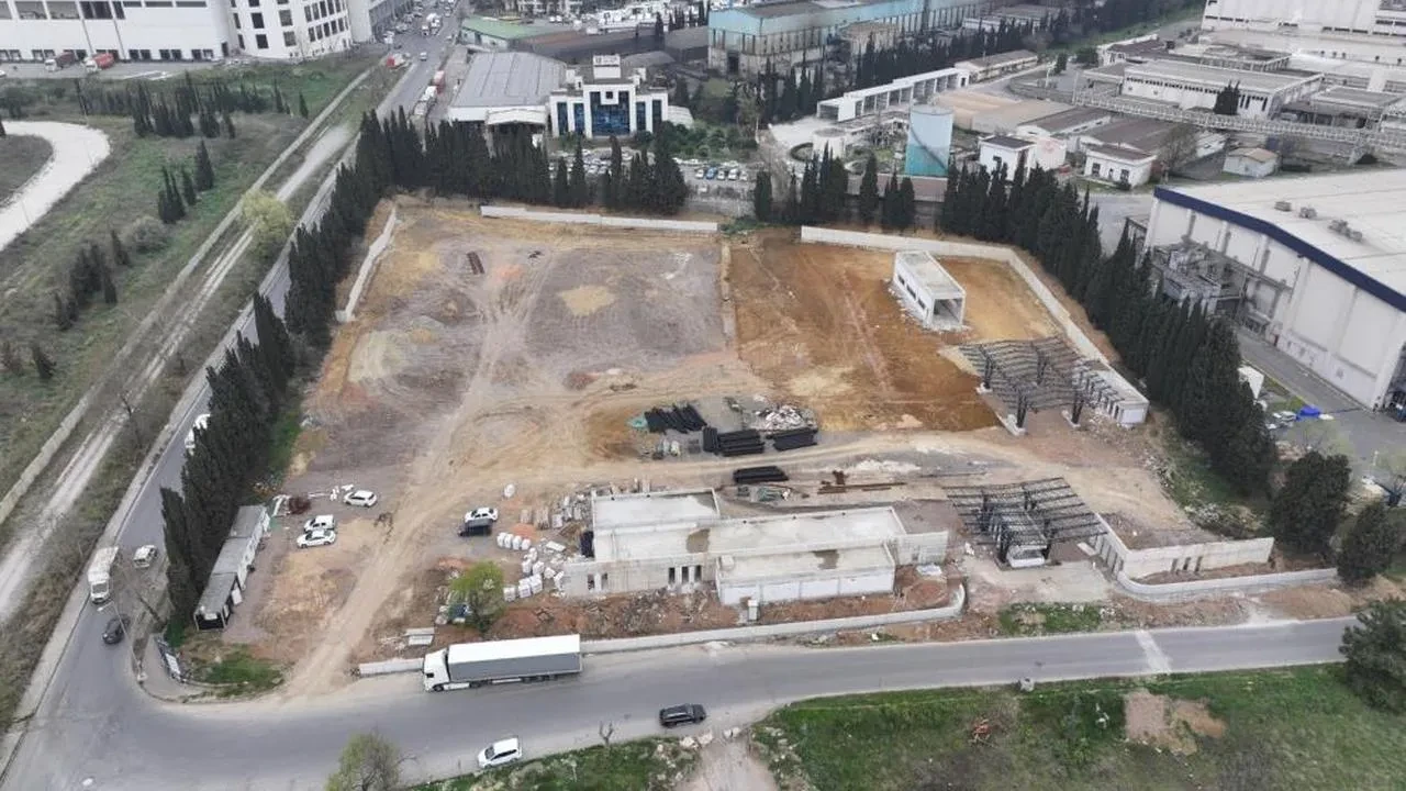 Çevreci garaj projesi yükseliyor: Kocaeli'de 91 otobüs kapasiteli garaj inşa ediliyor