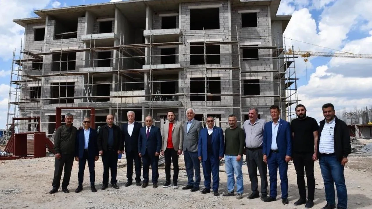 Kulu'da TOKİ ve OSB inşaatlarına yerinde inceleme: Kaymakam ve Başkan'dan değerlendirme