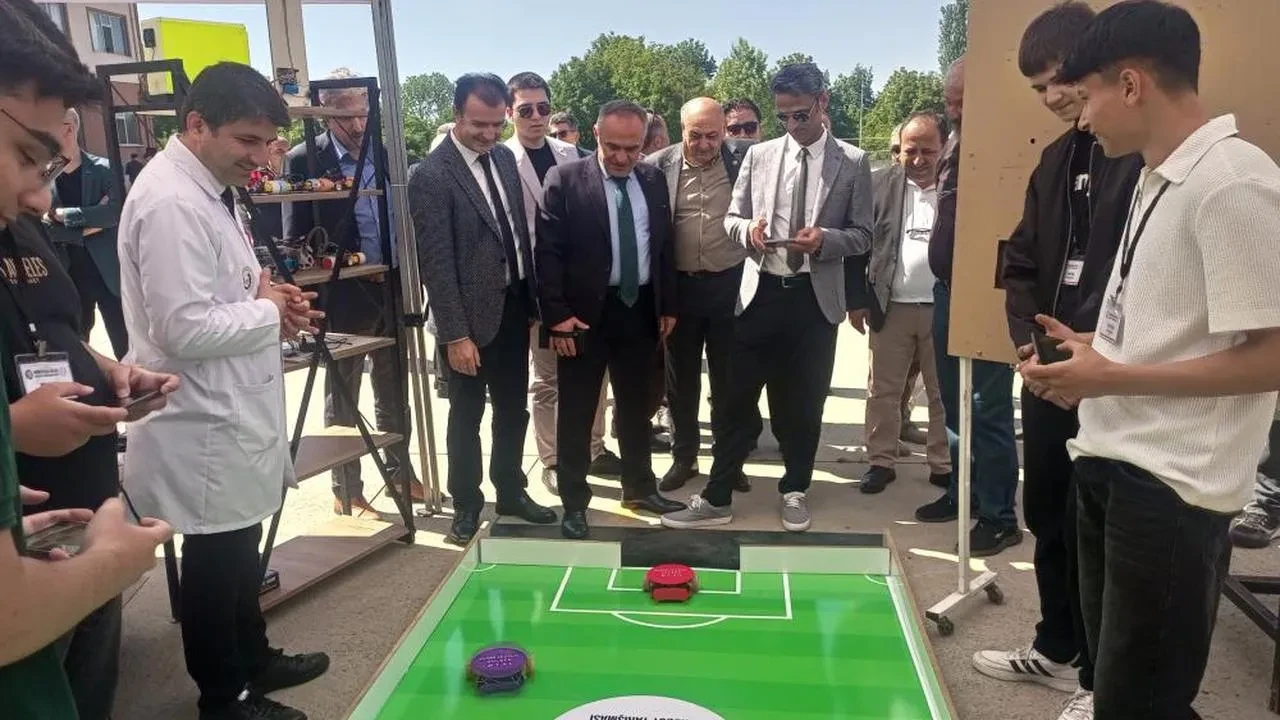 NuranCelal Gülşen MTAL'de öğrenci projeleri görücüye çıktı