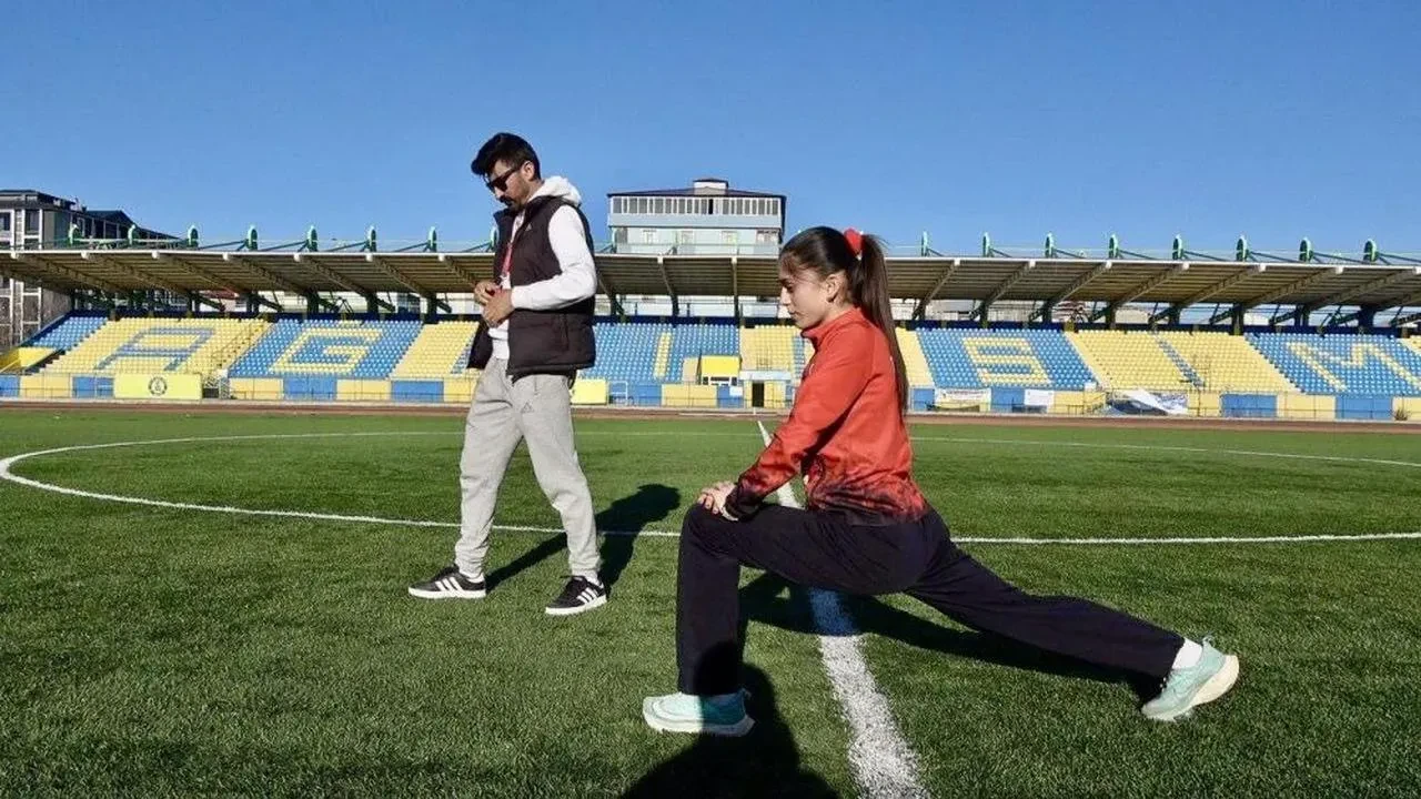 Ağrı'nın atletizm yıldızları olimpiyat hayali peşinde ter döküyor