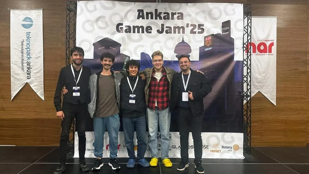 Muğla Sıtkı Koçman Üniversitesi öğrencileri, Ankara Game Jam'de En İyi Hikaye ödülünü kazandı