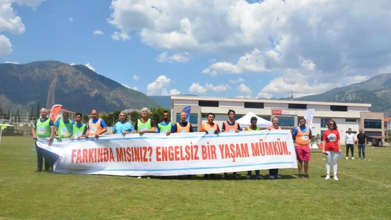 Köyceğiz'de Engelliler Haftası coşkusu: Sporla farkındalık yaratıldı