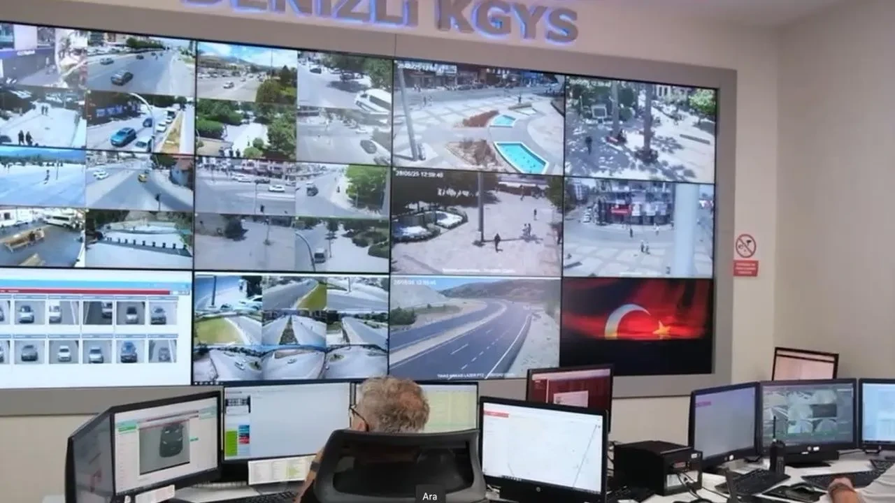 Denizli yolları 209 kamerayla artık daha güvenli