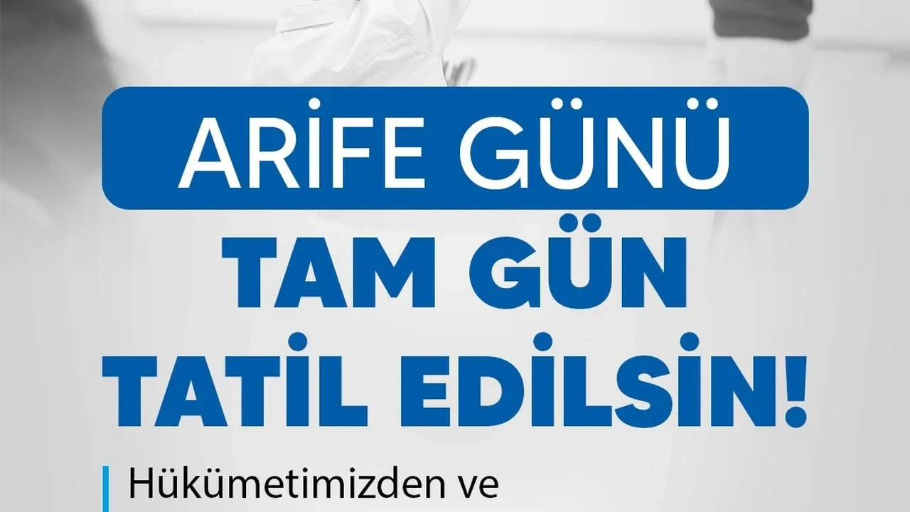 Türk Eğitim Sen arife gününü tam tatil yapmak istiyor