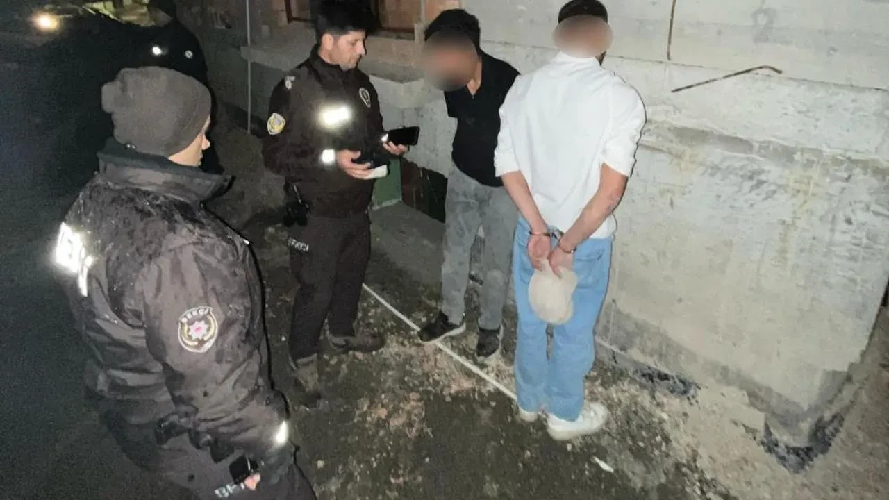 Adıyaman'da kablo hırsızlığı girişimi engellendi: İki şüpheli gözaltında