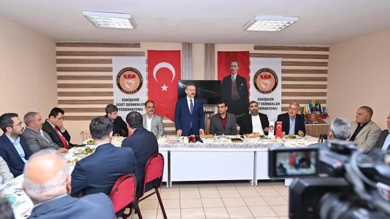 Vali Aksoy'dan Dost Dernekler Federasyonu'na iade-i ziyaret: Birlik ve beraberlik mesajı