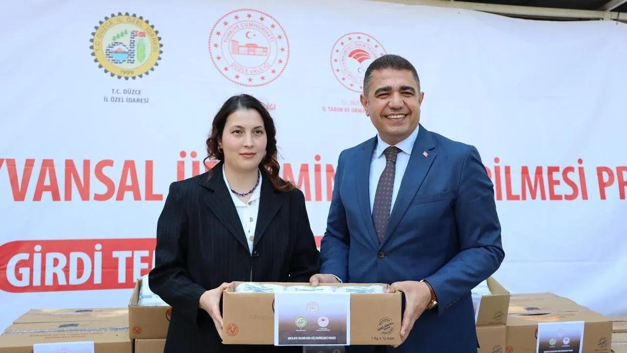 Düzce kadın arıcılara yüzde 94 destek sağlandı