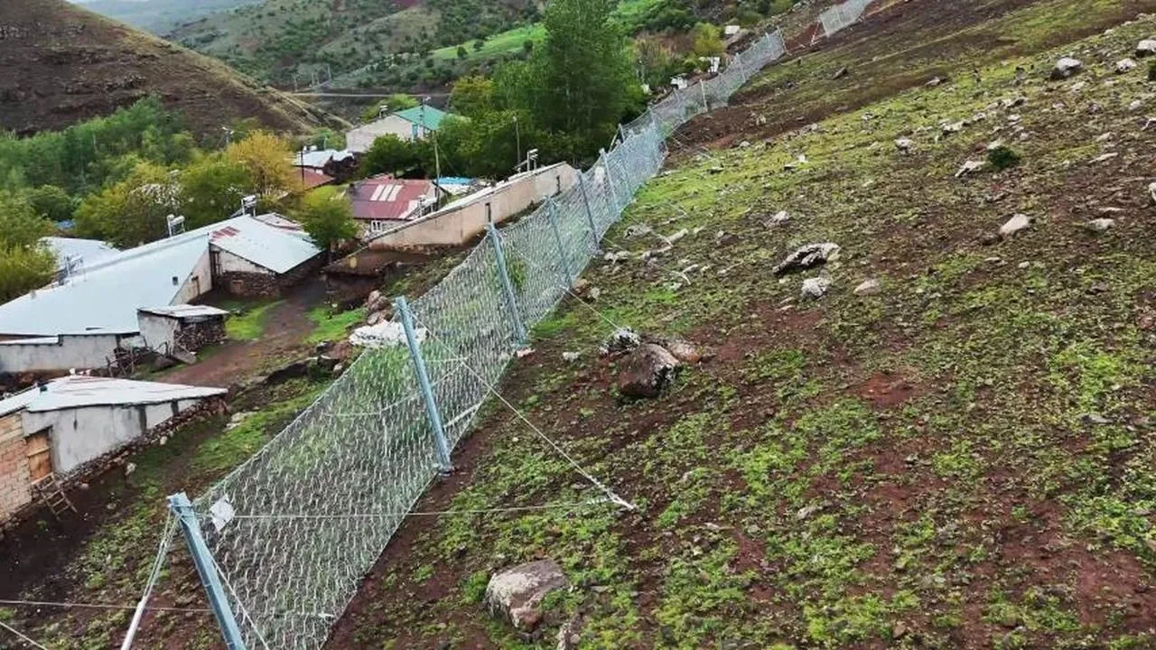 Bingöl’de Kaya Tehlikesine Karşı Önlem Alındı