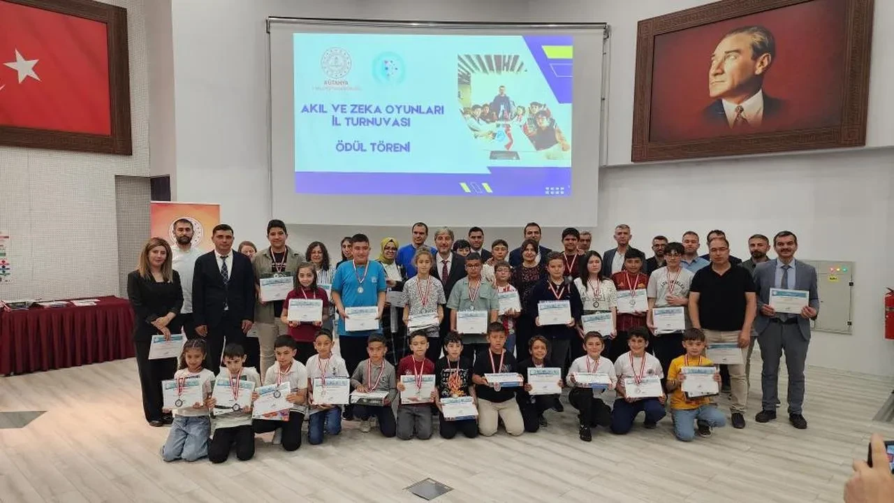 Kütahya'da Akıl ve Zeka Oyunları İl Turnuvası sona erdi: Gelecek turnuvalar için hazırlıklar başladı
