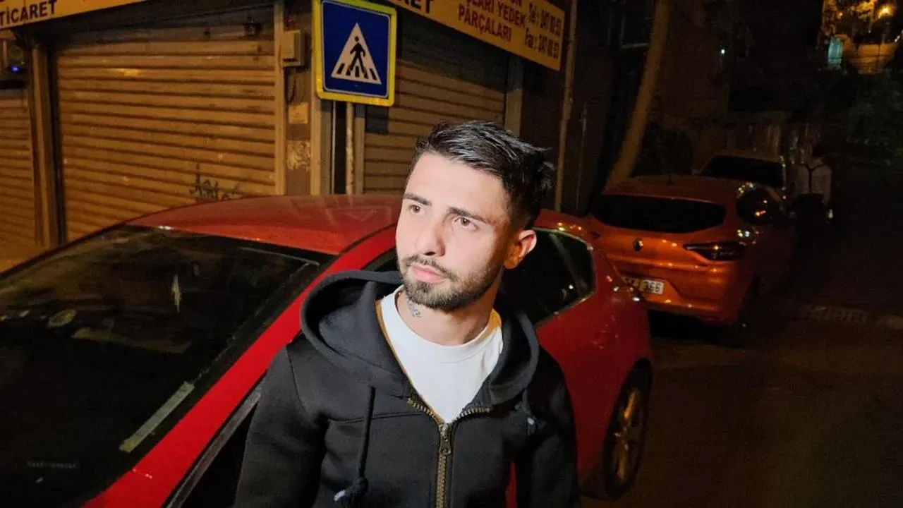 Taksi Şişli'de bariyerleri aşıp alt sokağa uçtu