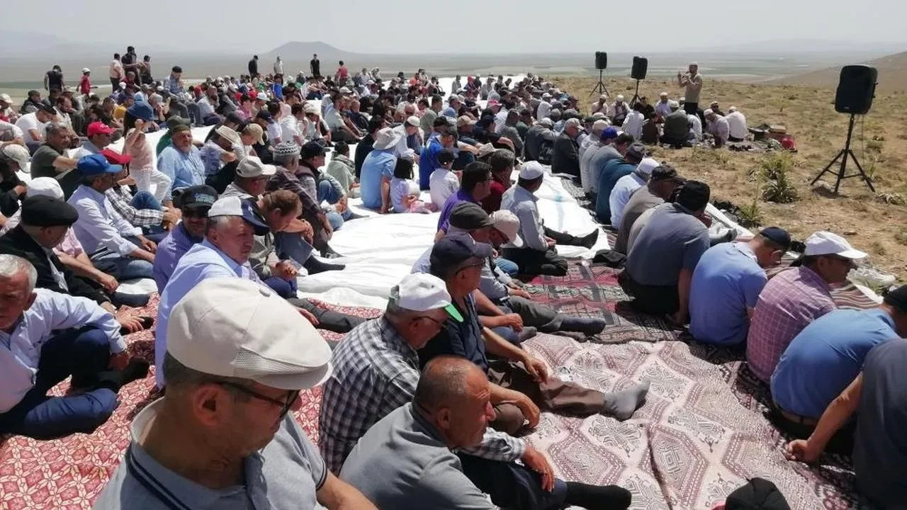 Karapınar'da İnoba Yaylası'nda yağmur duası yapıldı