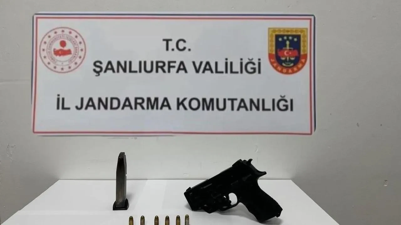 Şanlıurfa'da ruhsatsız silah ve mühimmat ele geçirildi