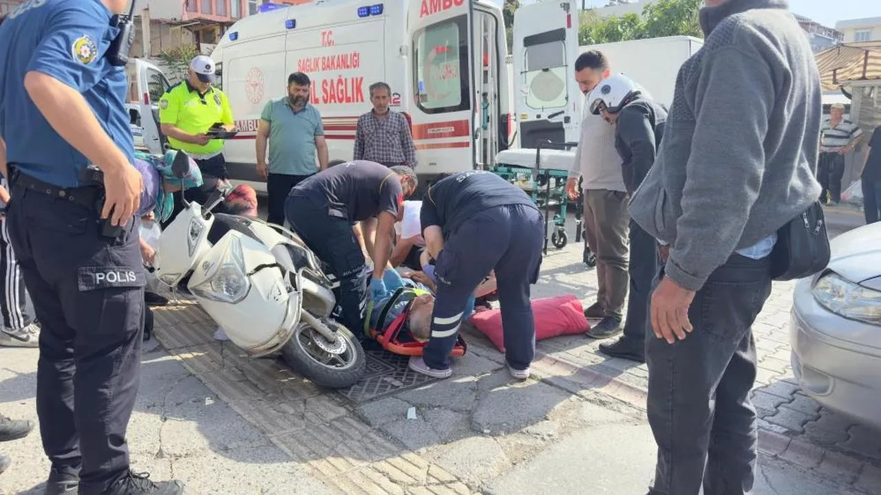 Gazipaşa'da ters yönlü motosiklet kazası: Bir yaralı, polis soruşturması başladı