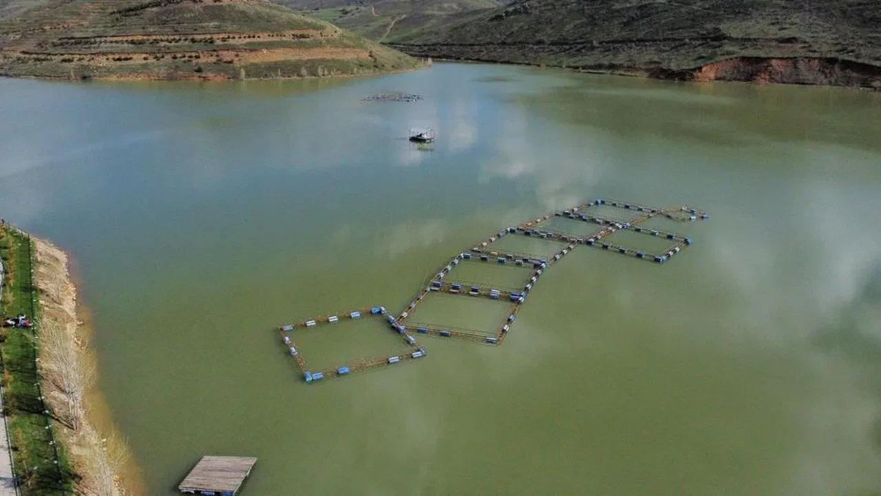 Gökçedere Göleti'ndeki su seviyesi yükseldi, çiftçilere umut oldu