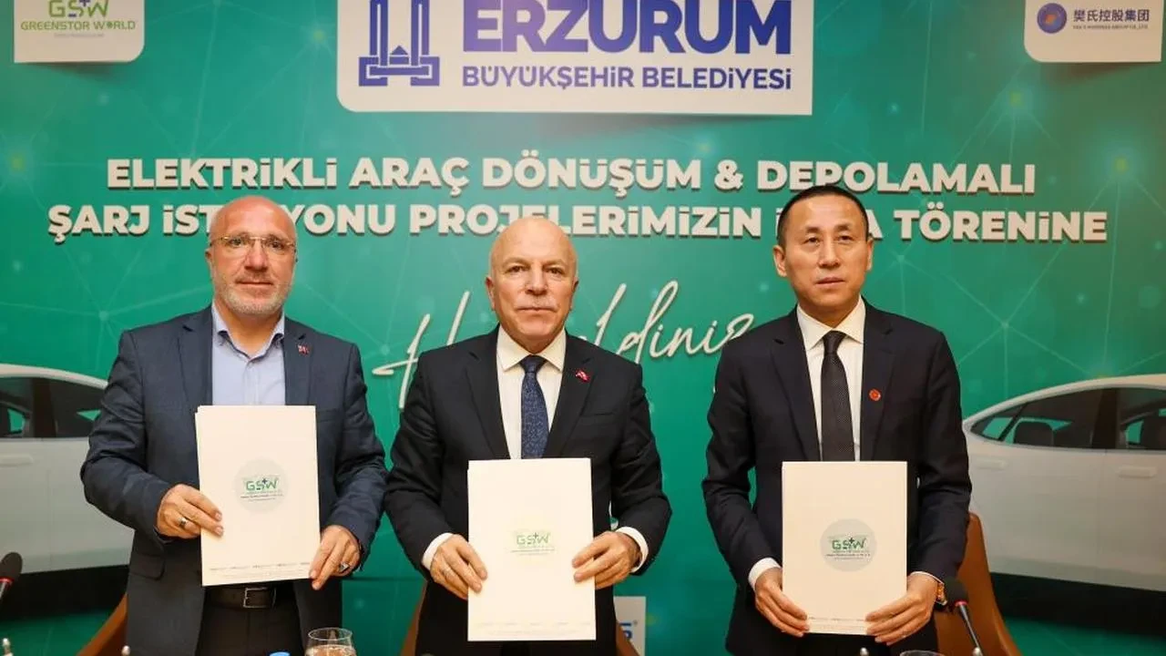 Erzurum'a Fansı Holding'den elektrikli araç yatırımı geliyor