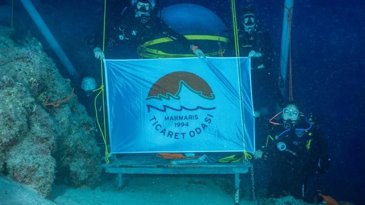 Marmaris Serçe Limanındaki antik batık gün yüzüne çıkıyor