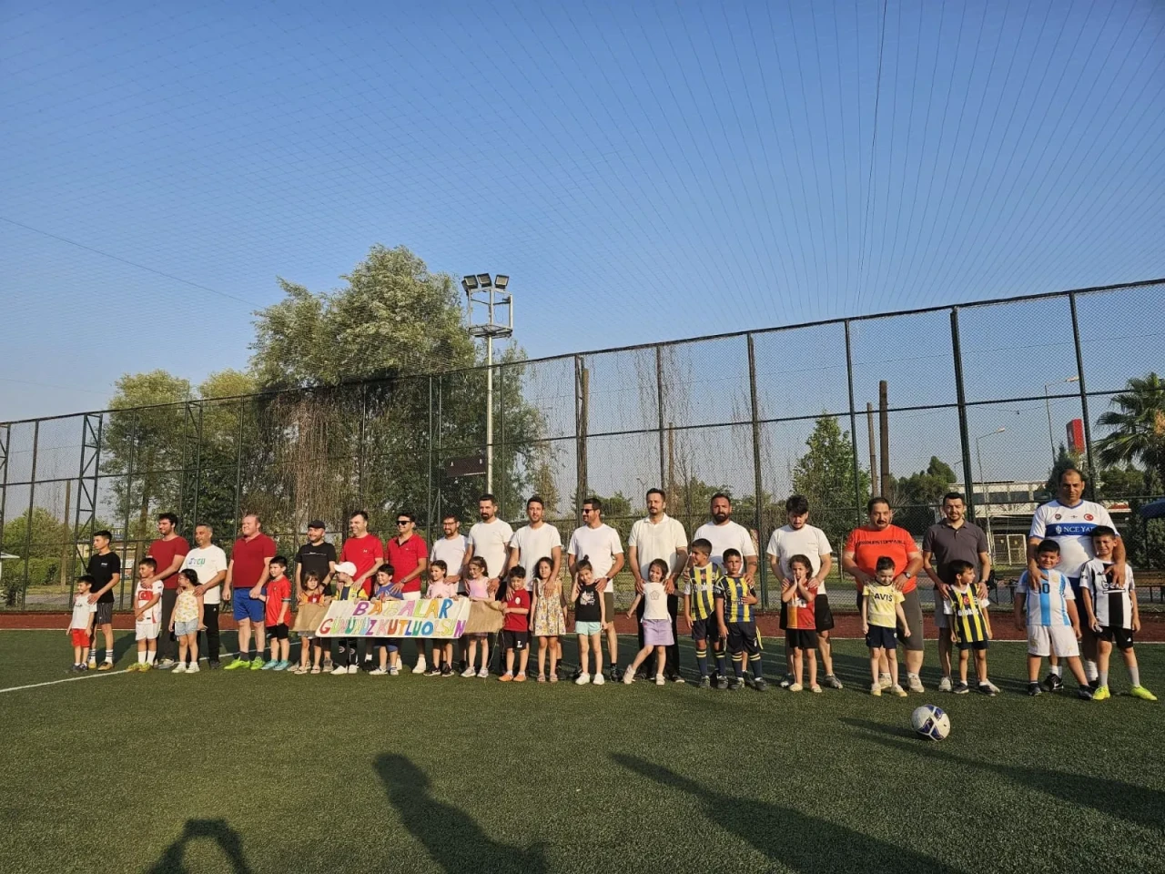 Aydın Efeler babalar ve çocuklar sahada buluştu