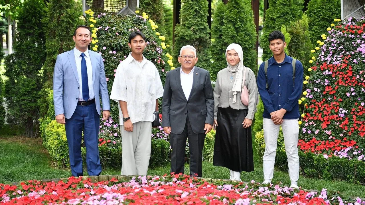 Endonezyalı öğrenciler Kayseri tanıtımında büyük başarı yakaladı