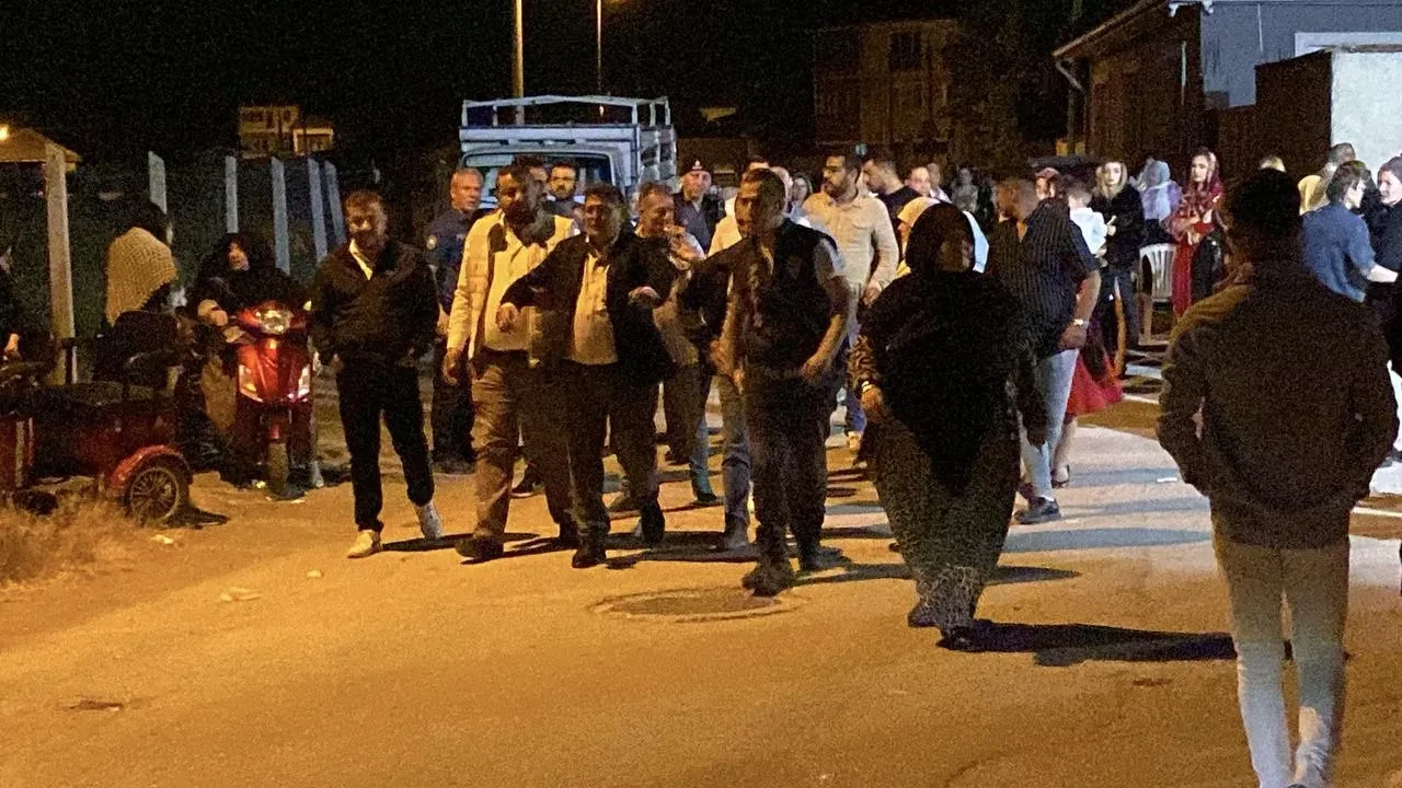 Eskişehir sokak düğününde yorgun mermi kadını yaraladı