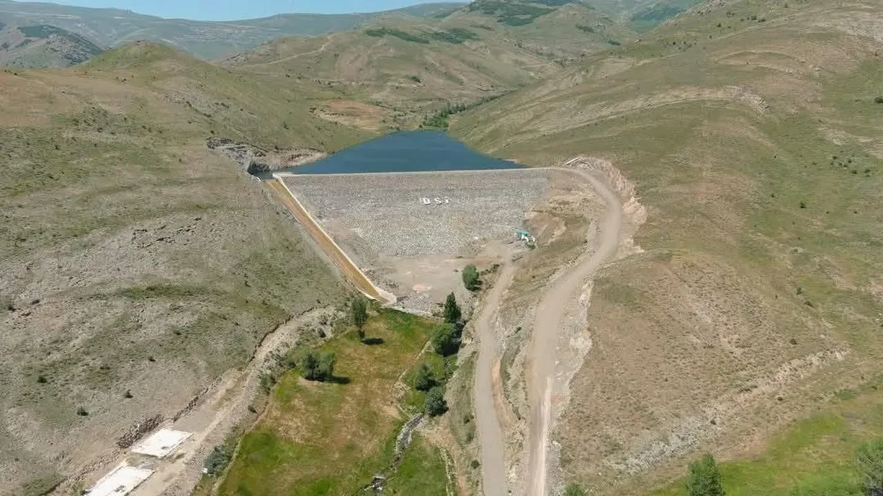 Sarımeşe Göleti Bayburt tarımına yeni soluk getiriyor