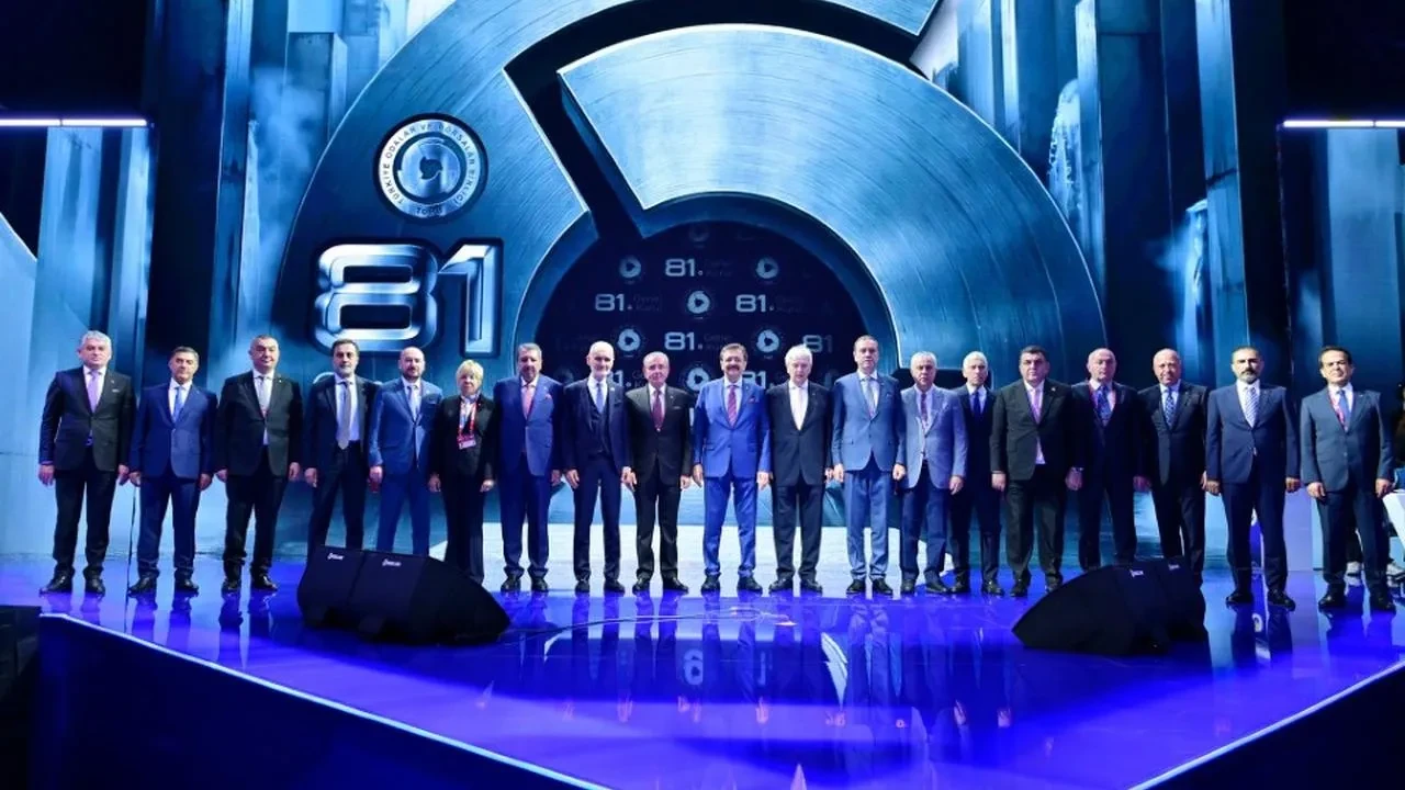 TOBB 81 Genel Kurulu üç bin katılımcıyla toplandı