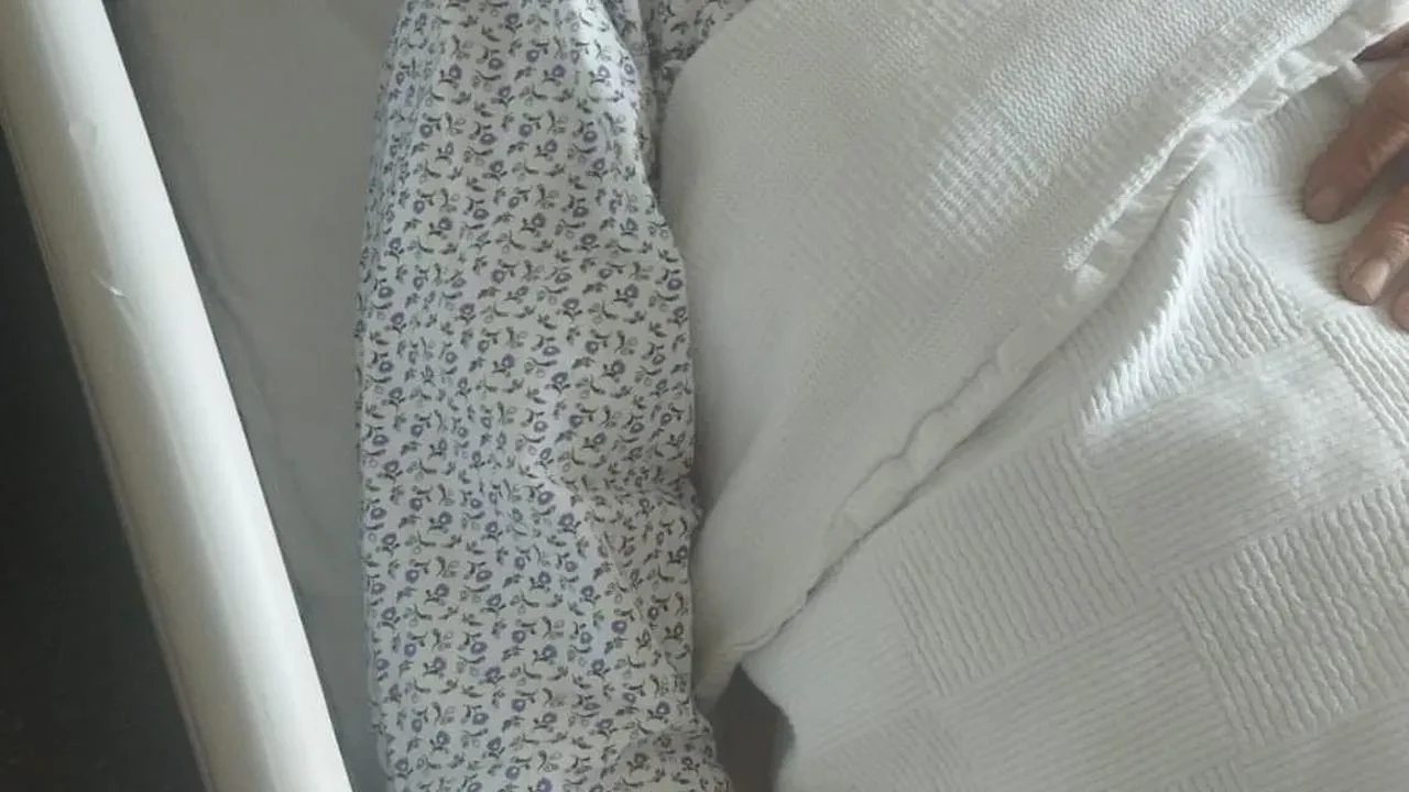 Akyurt tarlasında yaşlı kadına yorgun mermi isabet etti