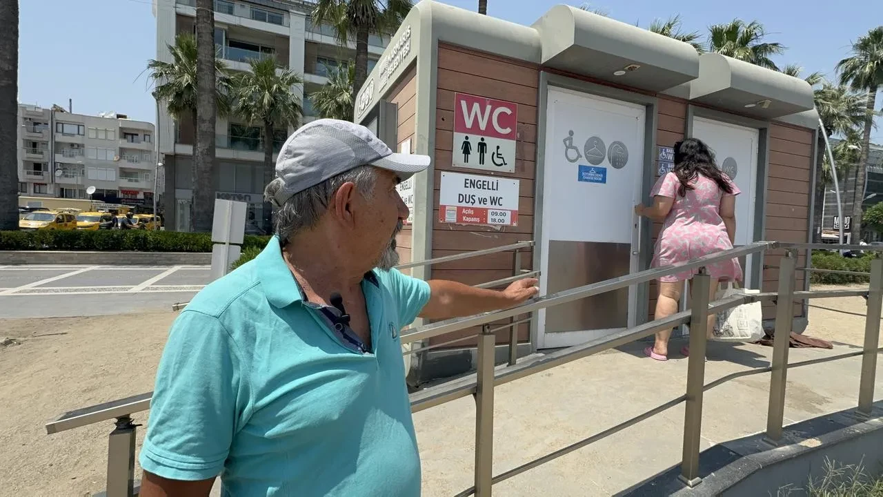 Marmaris halk plajında temel hizmetler eksik kaldı