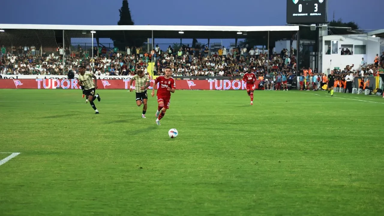 Beşiktaş Bodrum deplasmanında gol şovla kazandı