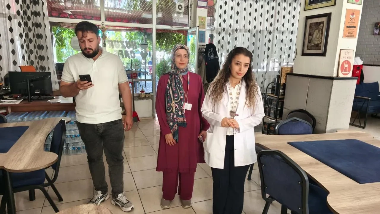 Çemişgezek kapalı alanlarda sigara yasağı denetlendi