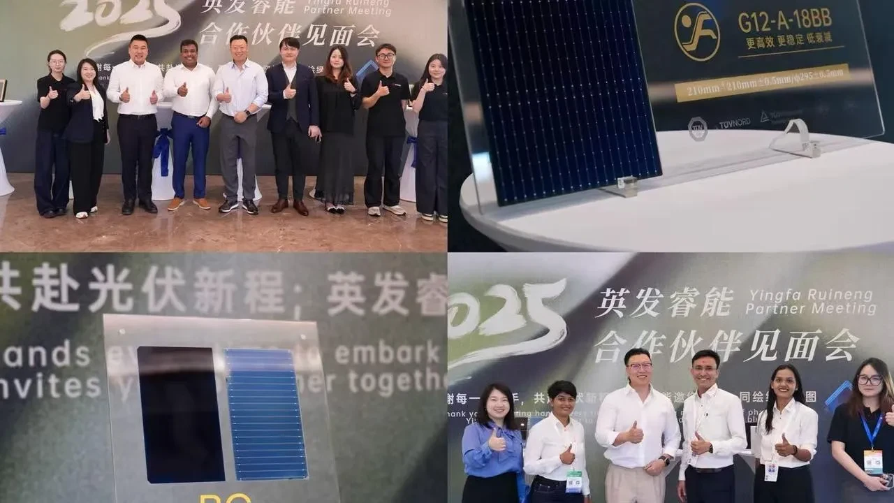 Yingfa Ruineng SNEC Fuarında yeni teknolojilerini tanıtıyor