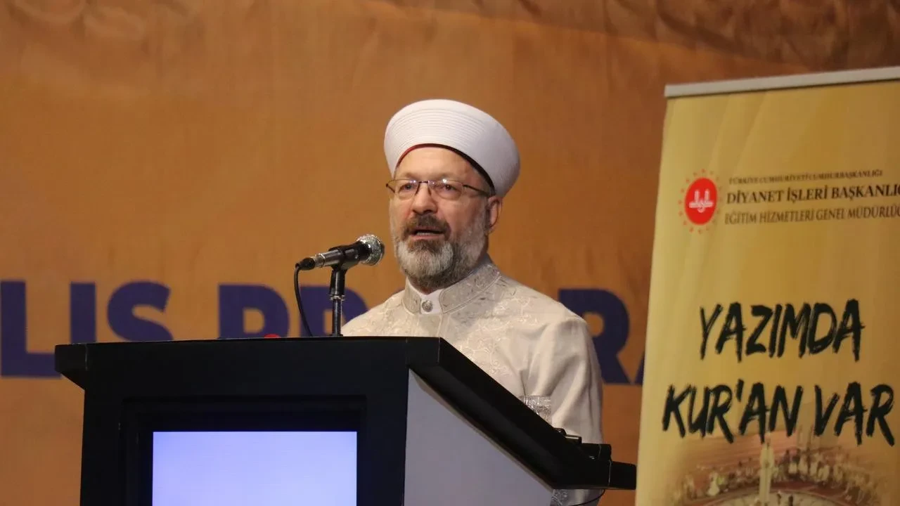 Diyanet Başkanı Erbaş Yaz Kuran Kurslarını başlattı