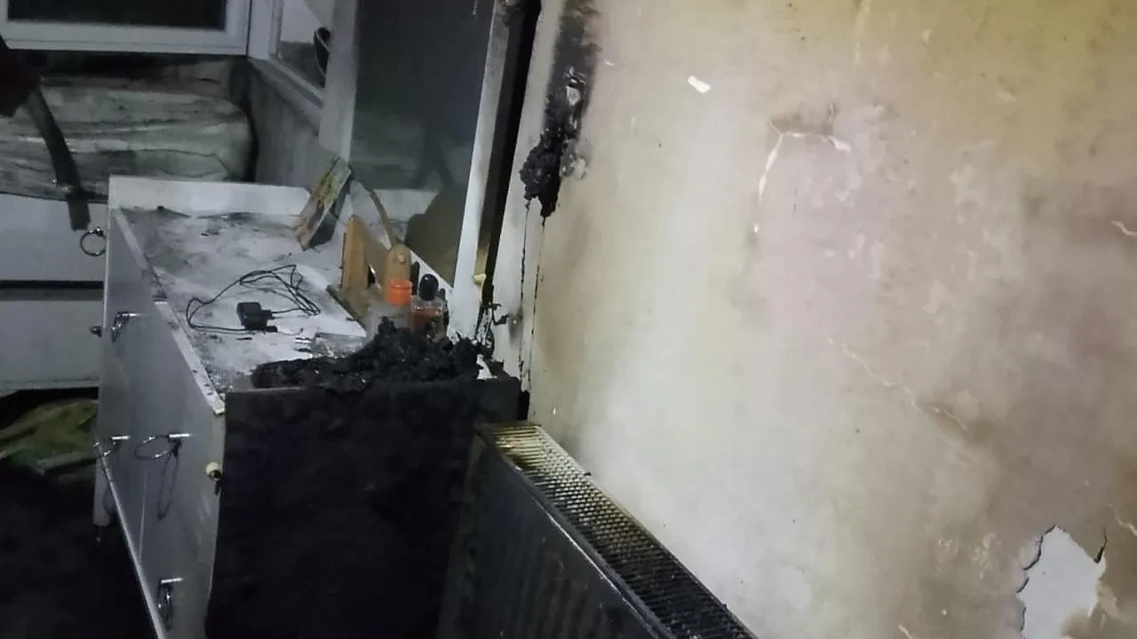 Çankırı Abdulhalik Renda Mahallesinde ev yangını çıktı