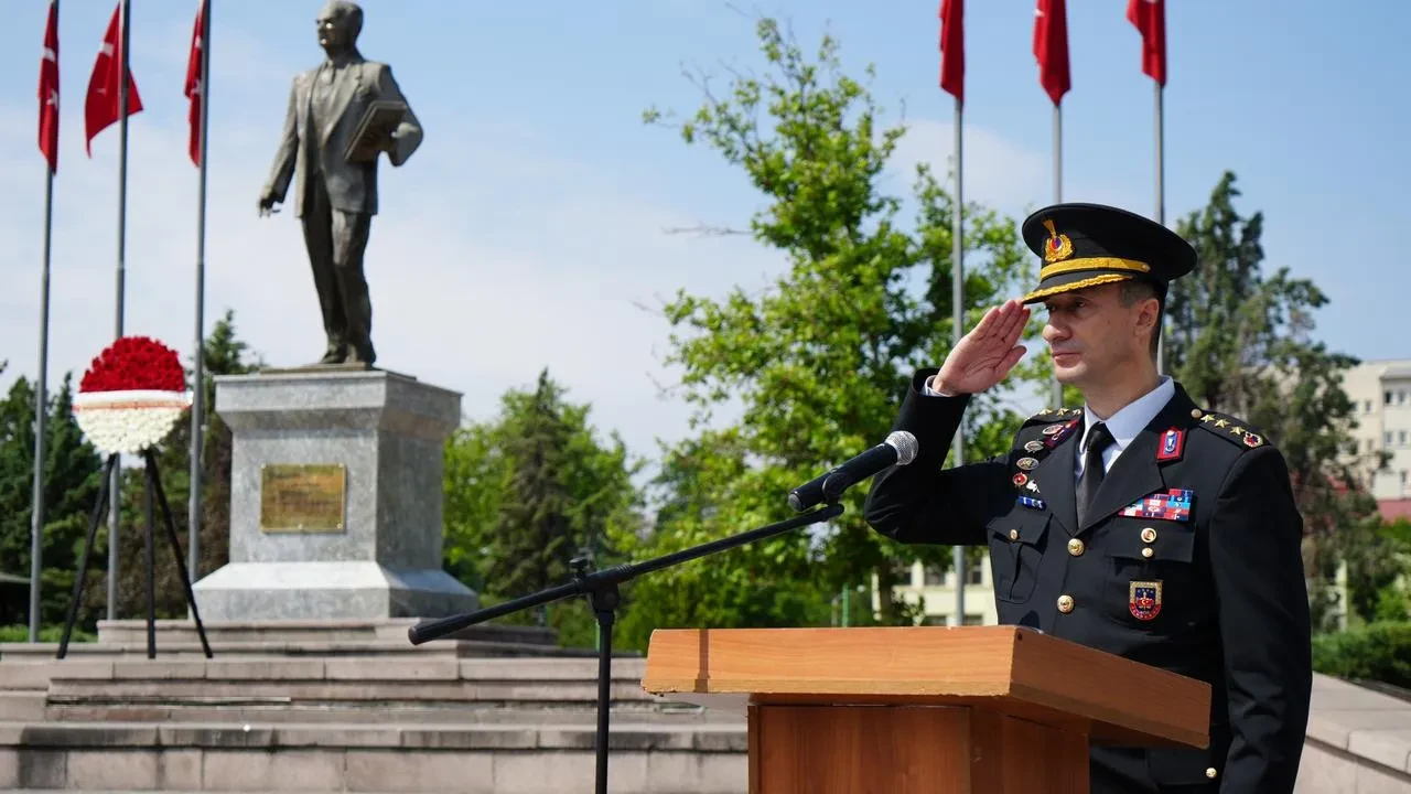 Jandarma Teşkilatı Kırıkkale Cumhuriyet Meydanında kutlandı