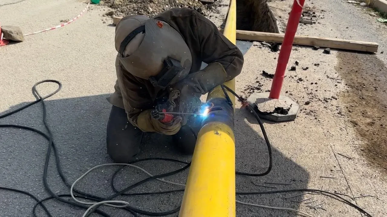 Yüksekova Pizok TOKİ evleri doğalgaza kavuşuyor