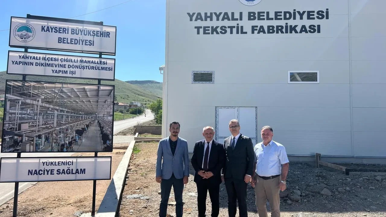 Kayseri Büyükşehir hangar yapısını tekstil atölyesine dönüştürüyor