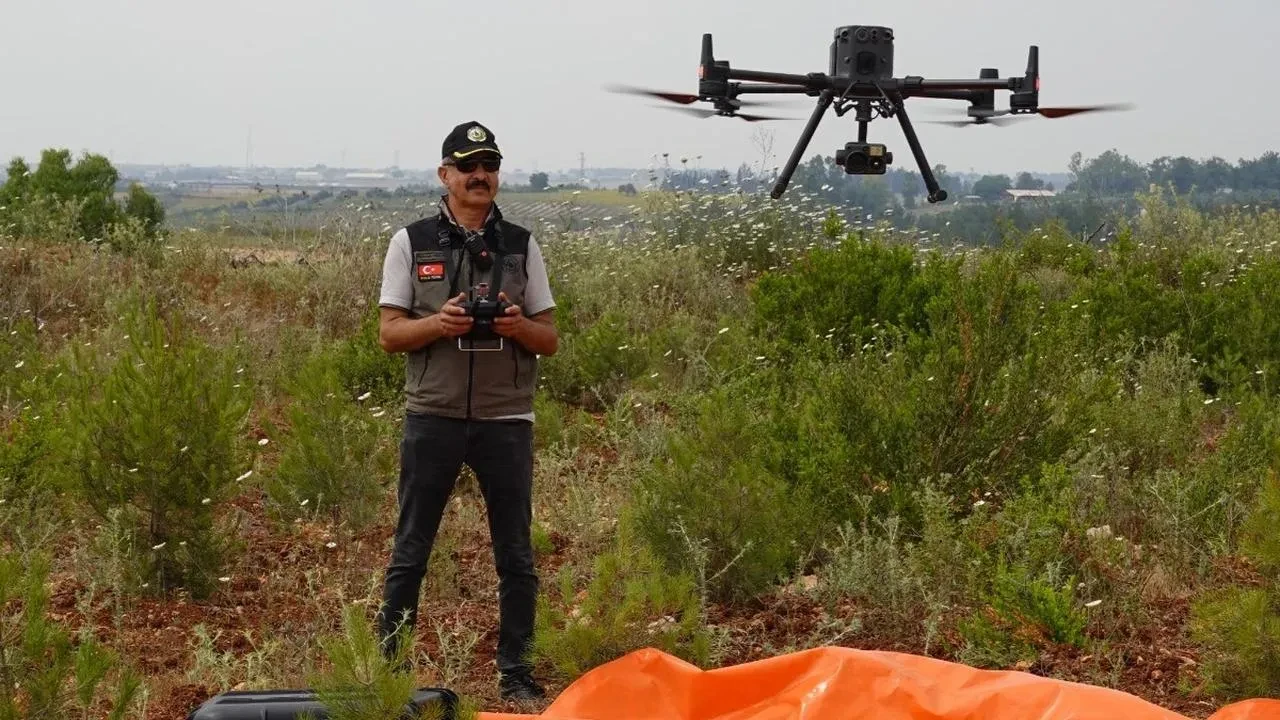Adana ormanları Kurban Bayramında dronlarla gözetlenecek