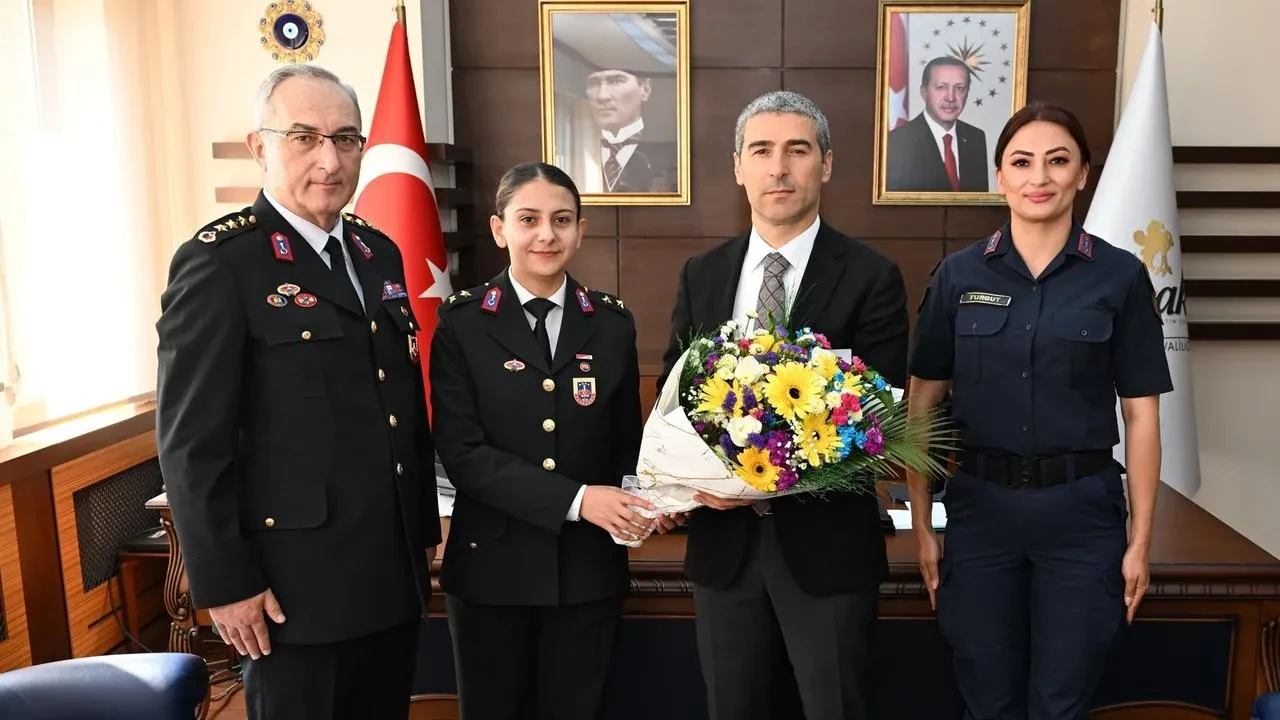 Vali Aktaş Jandarma Teşkilatının kutlama törenine katıldı