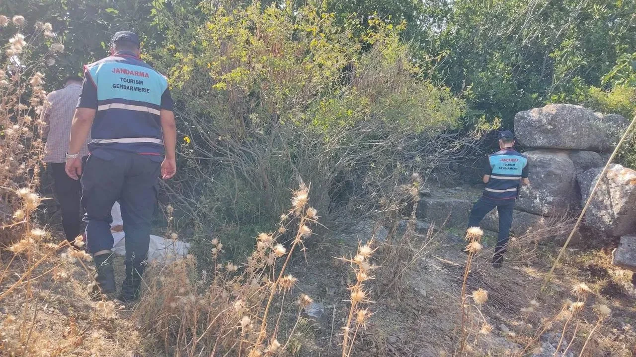 Didim sit alanında kaçak ilek toplayanlar yakalandı