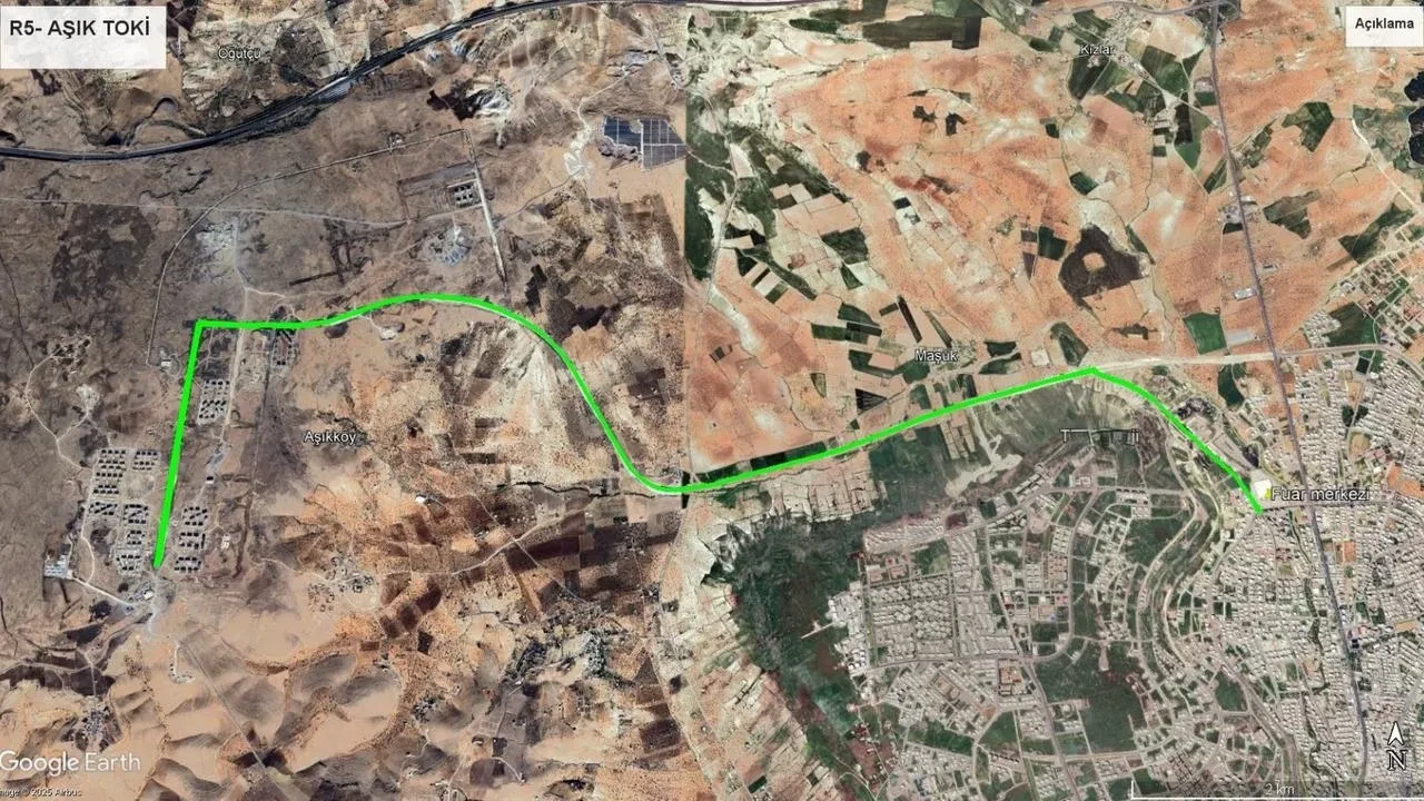 Şanlıurfa Aşık TOKİ yeni otobüs hattına kavuşuyor