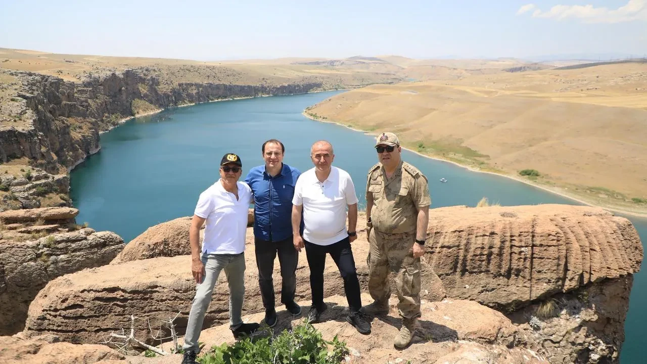 Vali Hatipoğlu Baskil kanyonlarının turizm değerini inceledi
