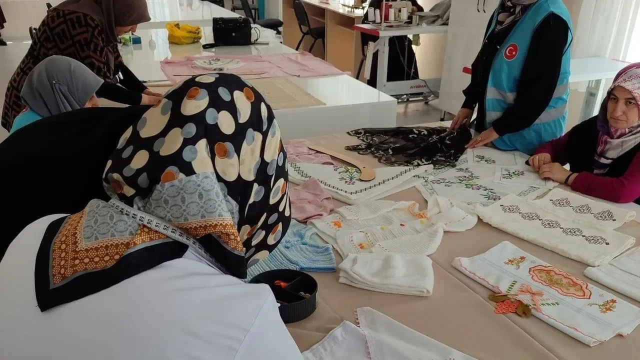 Erzurum İyilik Atölyeleri kadınların hayatını değiştiriyor