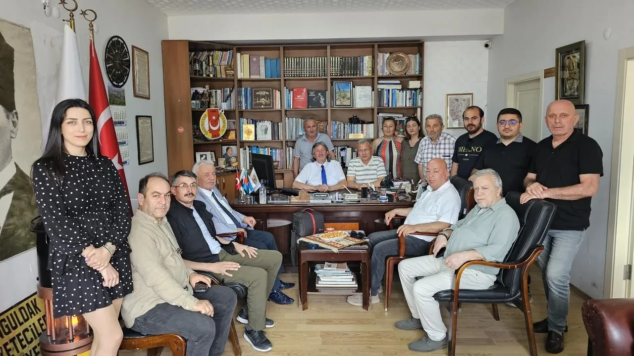 Zonguldak basın mensupları Kurban Bayramında bir araya geldi