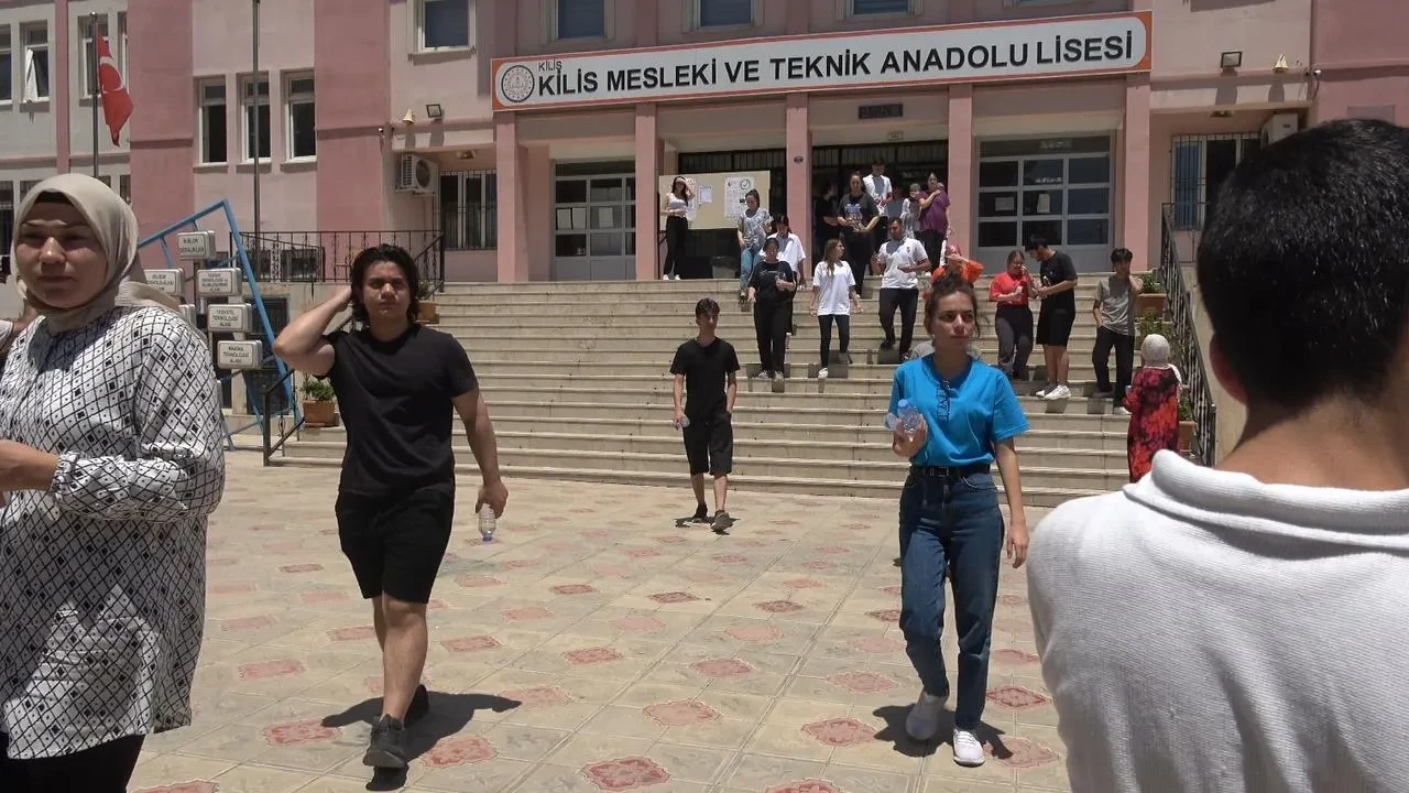 Kilis TYT sınavında öğrenciler deneyimlerini anlattı