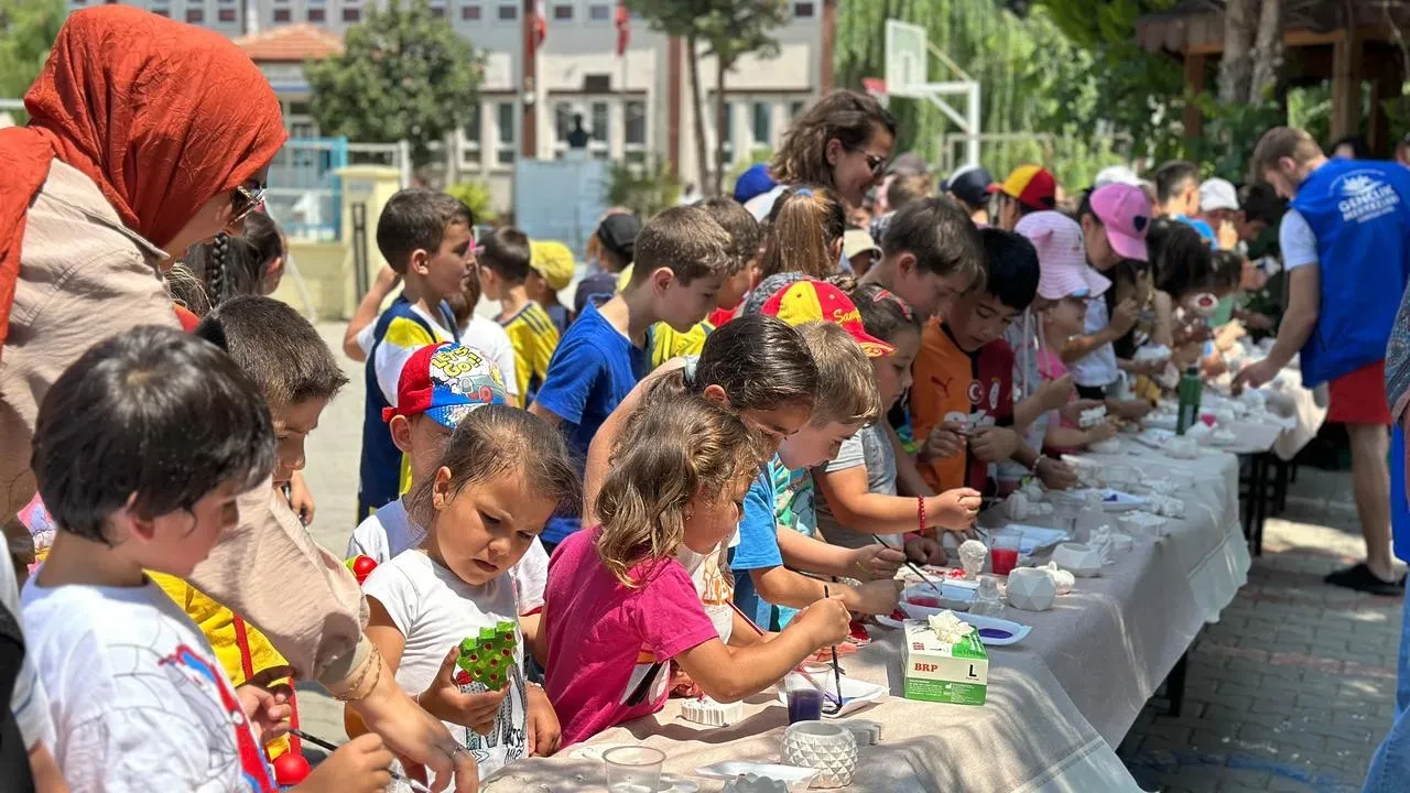 Erasmus gönüllüleri Kavaklıdere kültürünü keşfetti